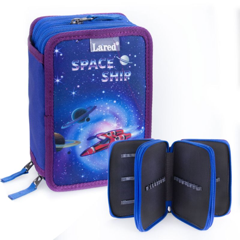 Несесер с 3 ципа, Lared D04-019