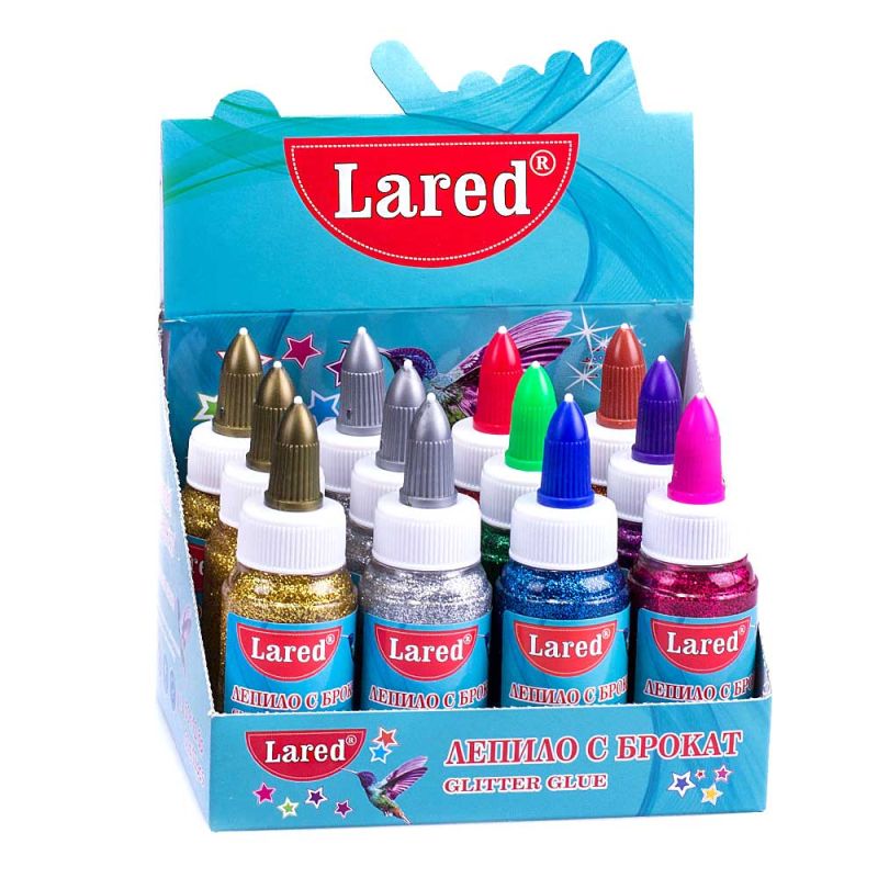 Лепило Брокатно Lared 50гр, асортимент