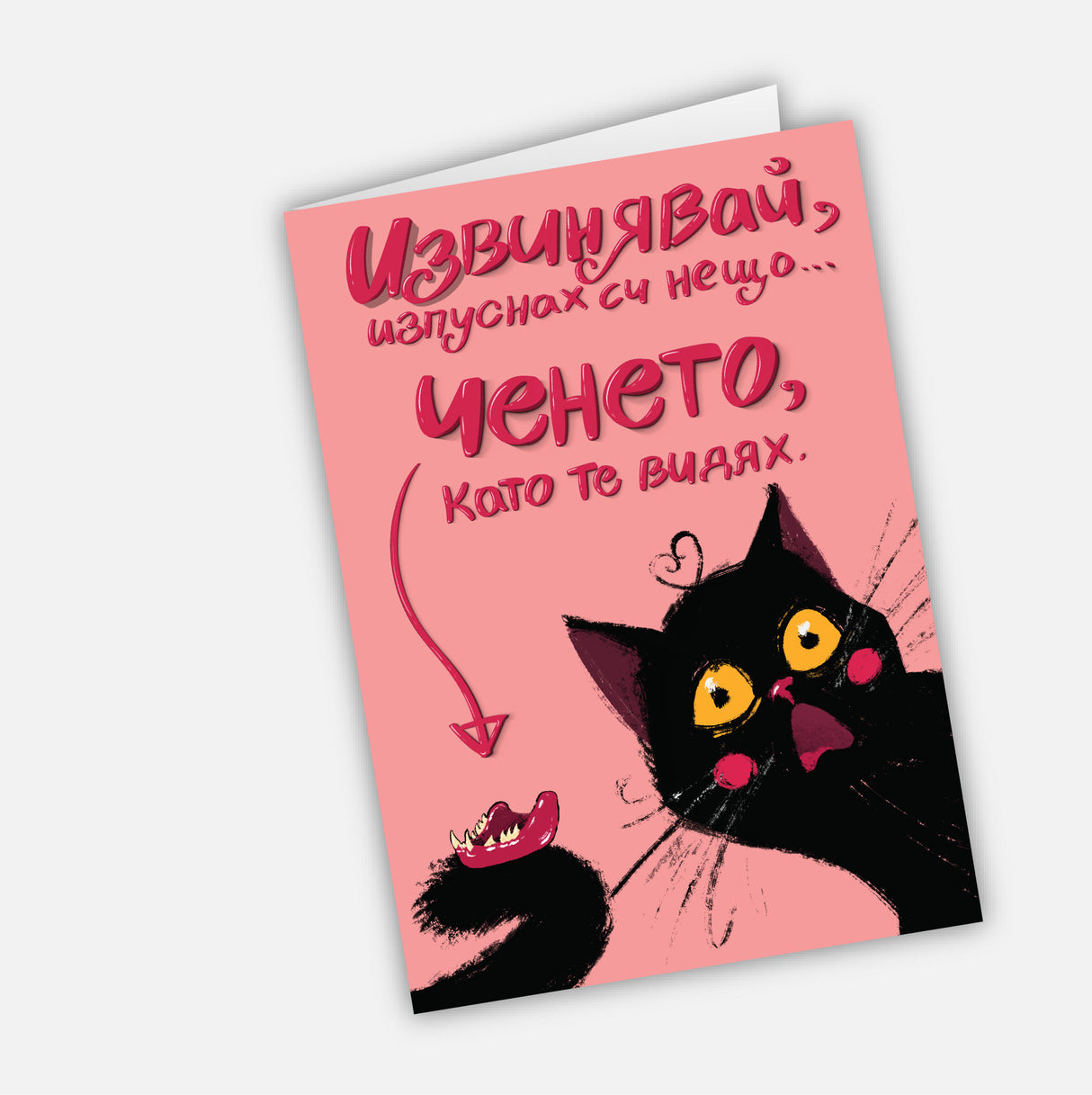 Изпуснах си ченето, като те видях