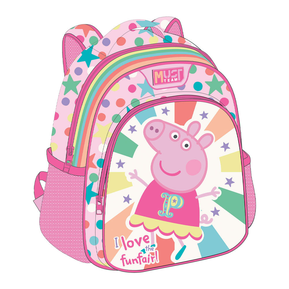 Раница детска с 2 ципа I Love My Funfair, 31x27x10