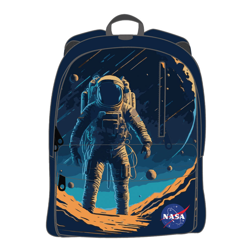 Раница с 4 ципа Astronaut In Universe, 32х42х17