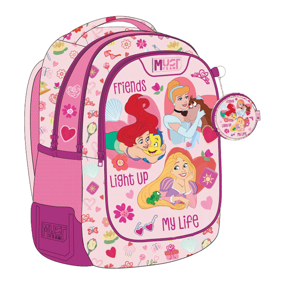 Раница с 3 ципа Friends Light Up My Life, 43x32x18