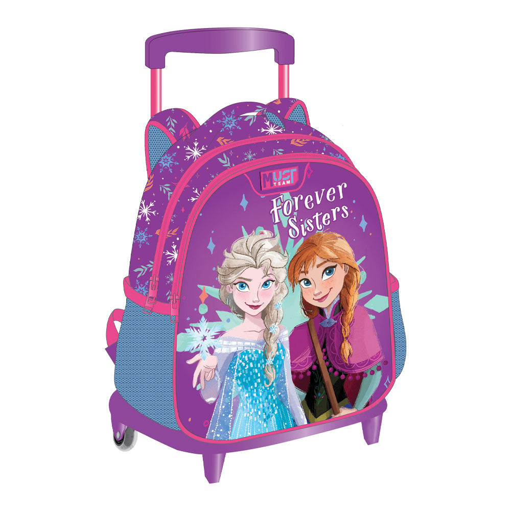 Раница детска с 2 ципа Forever Sisters, 31x27x10