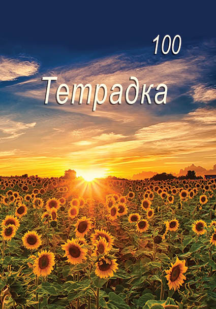 Тетрадка А5, 100 листа, спирала, широки редове, офсетова хартия