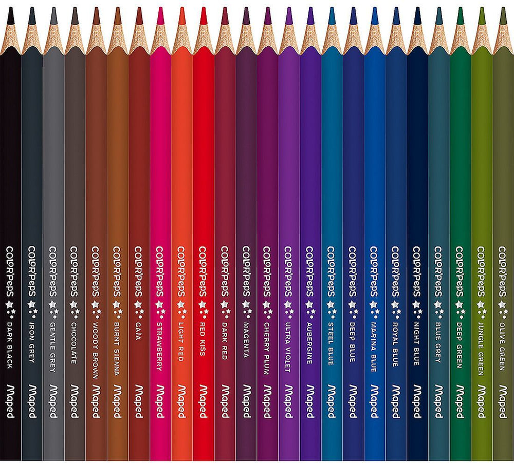 Комплект цветни моливи Maped Color Peps - 72 цвята