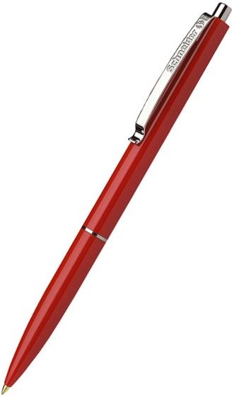 Автоматична химикалка Schneider K15 M - Червено тяло, синьопишеща
