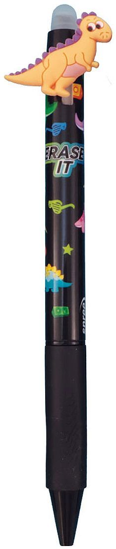 Изтриваема гел химикалка с фигурка Spree - Games, асортимент