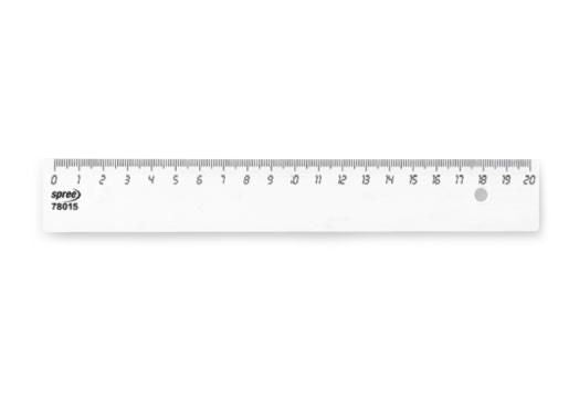 Линия Spree - 20 cm, прозрачна