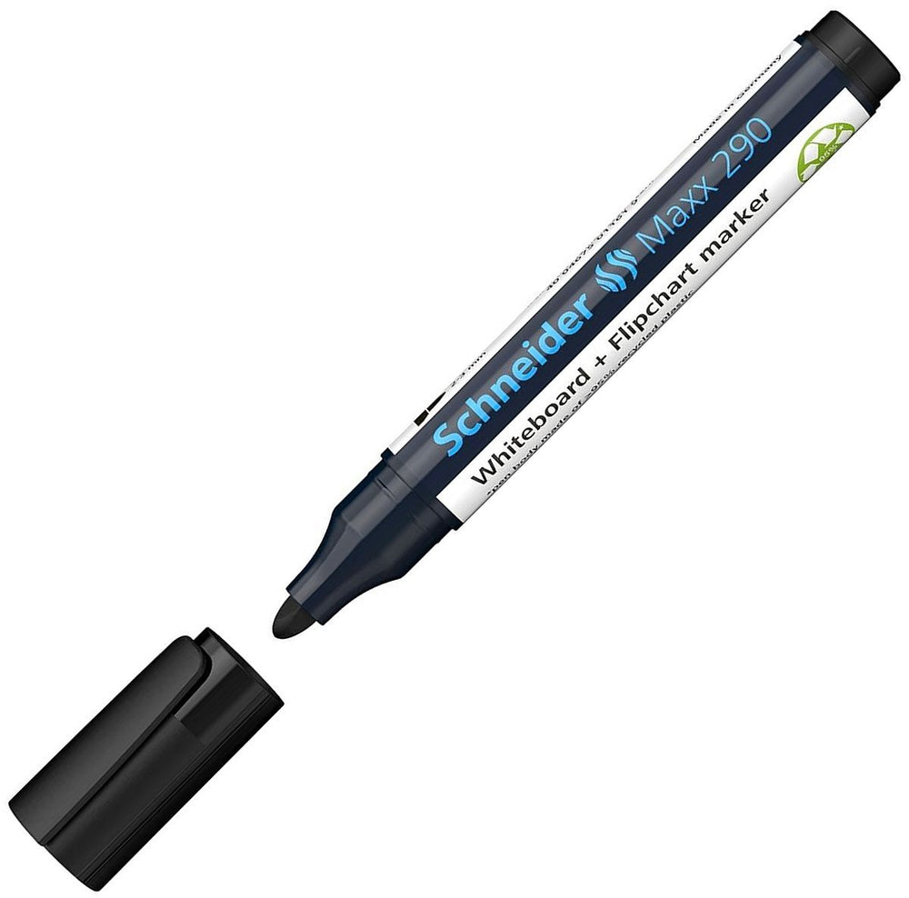 Маркер за бяла дъска Schneider Maxx 290 - 3 mm, черен