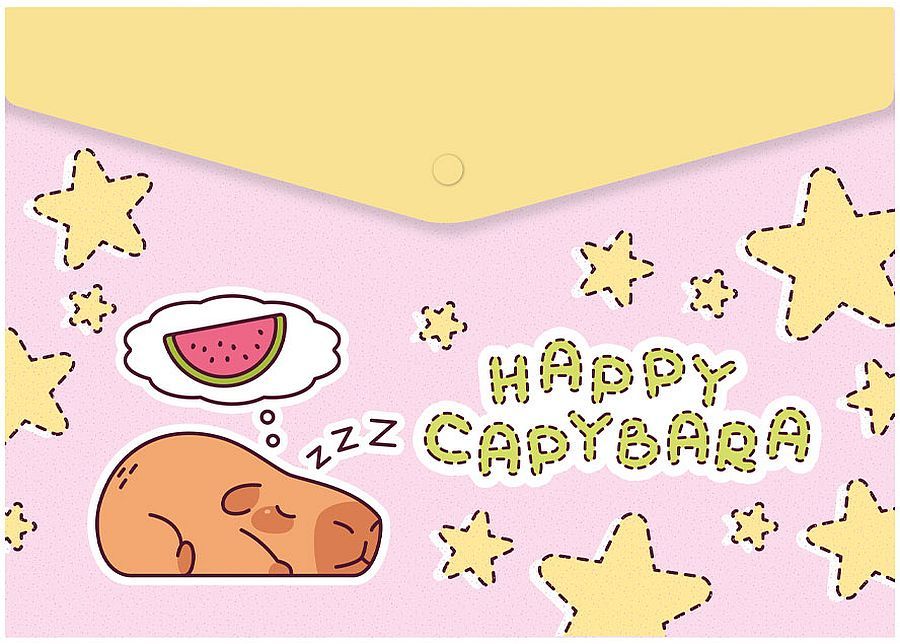 Папка с копче Spree Capybara - А4