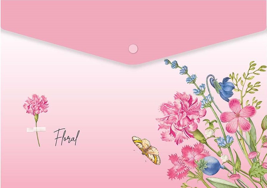 Папка с копче Spree Floral - A4