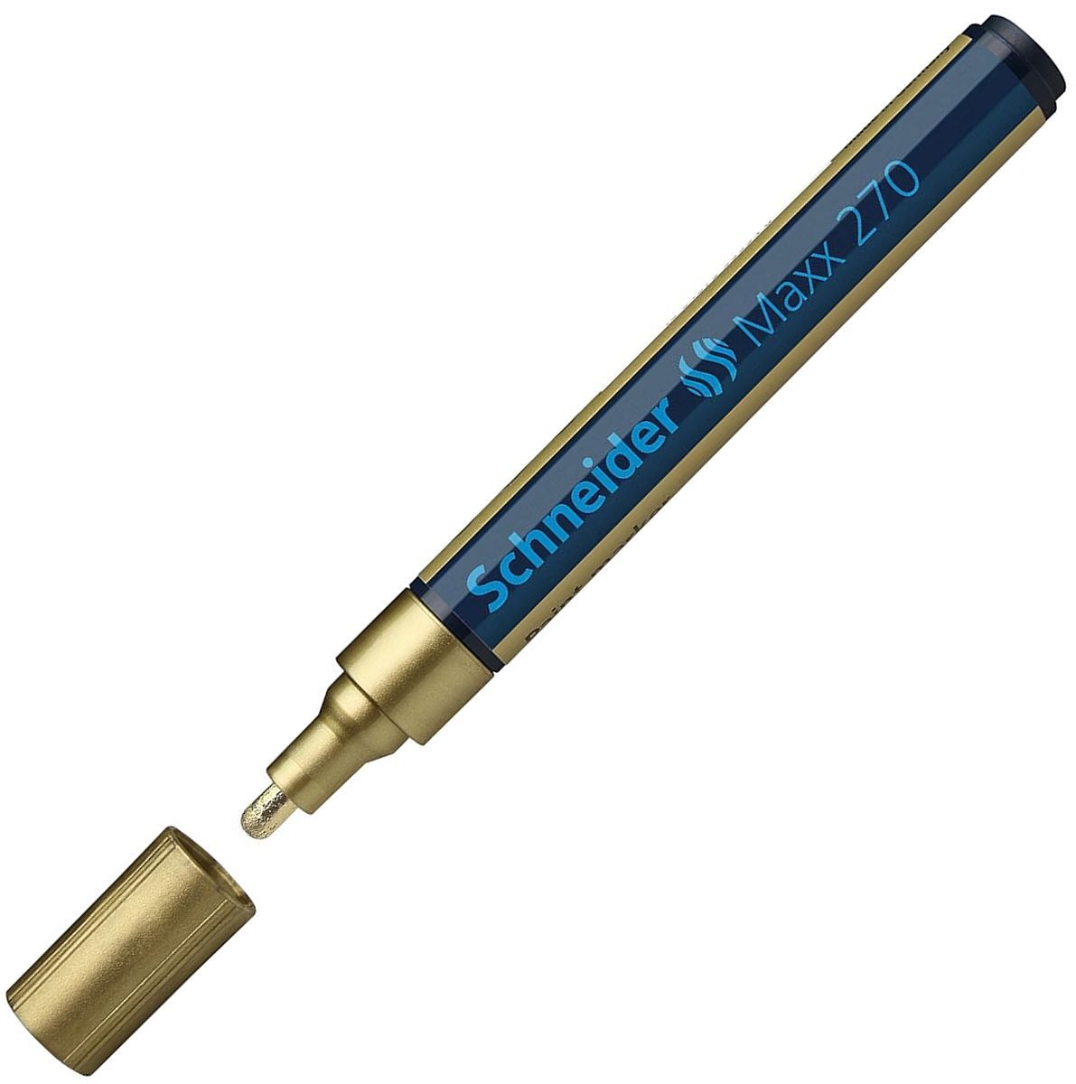 Перманентен лаков маркер Schneider Maxx 270 - 3 mm, златист