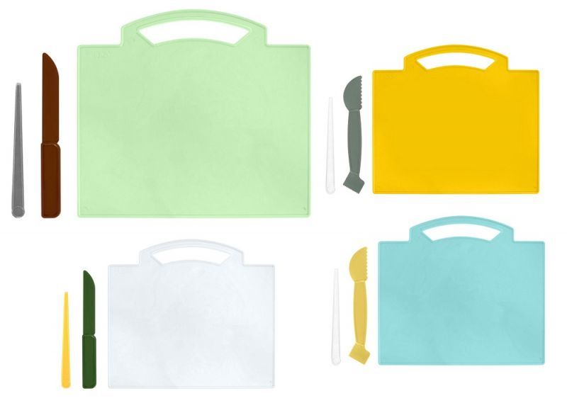 Дъска за пластилин + ножче Filipov