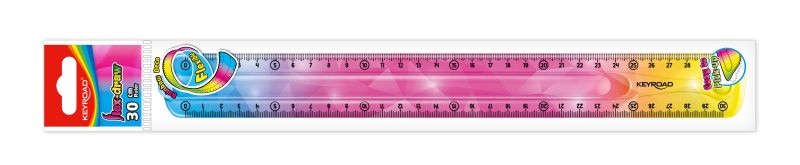 Линия Keyroad Rainbow Deco 30см, асортимент, KR972277