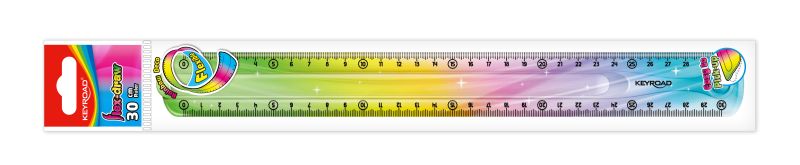 Линия Keyroad Rainbow Deco 30см, асортимент, KR972277