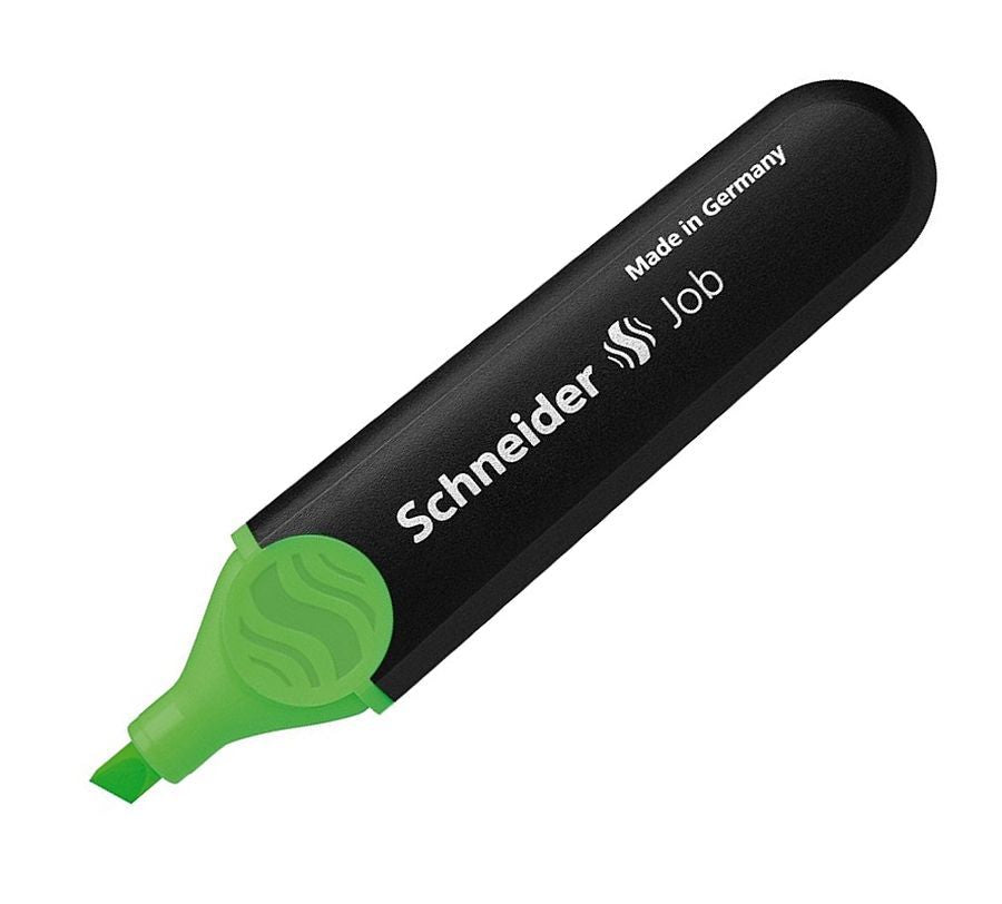 Текстмаркер Schneider Job - Зелен