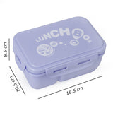 Кутия за храна 1050мл, лилава