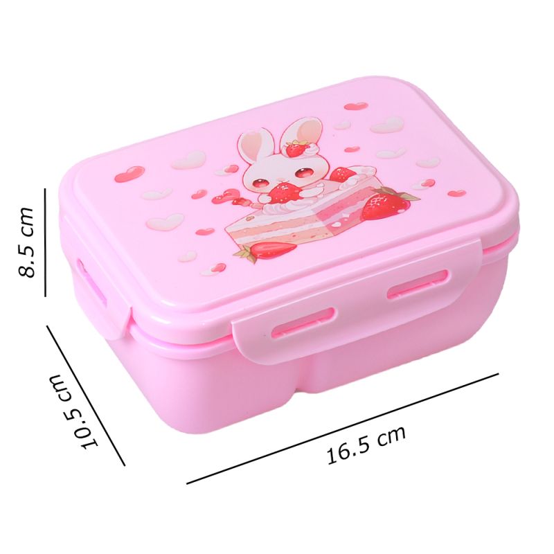 Кутия за храна 1050мл, розова