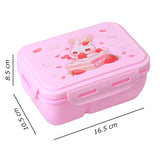 Кутия за храна 1050мл, розова