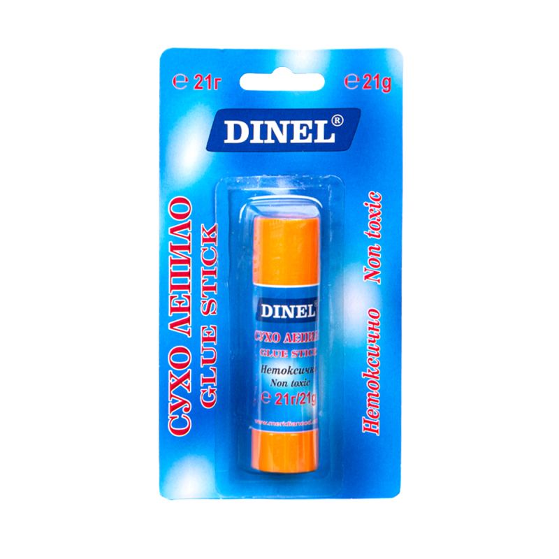 Сухо лепило Dinel 21гр.блистер