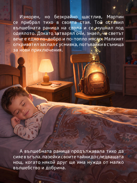 Вашето дете и Вълшебната раничка