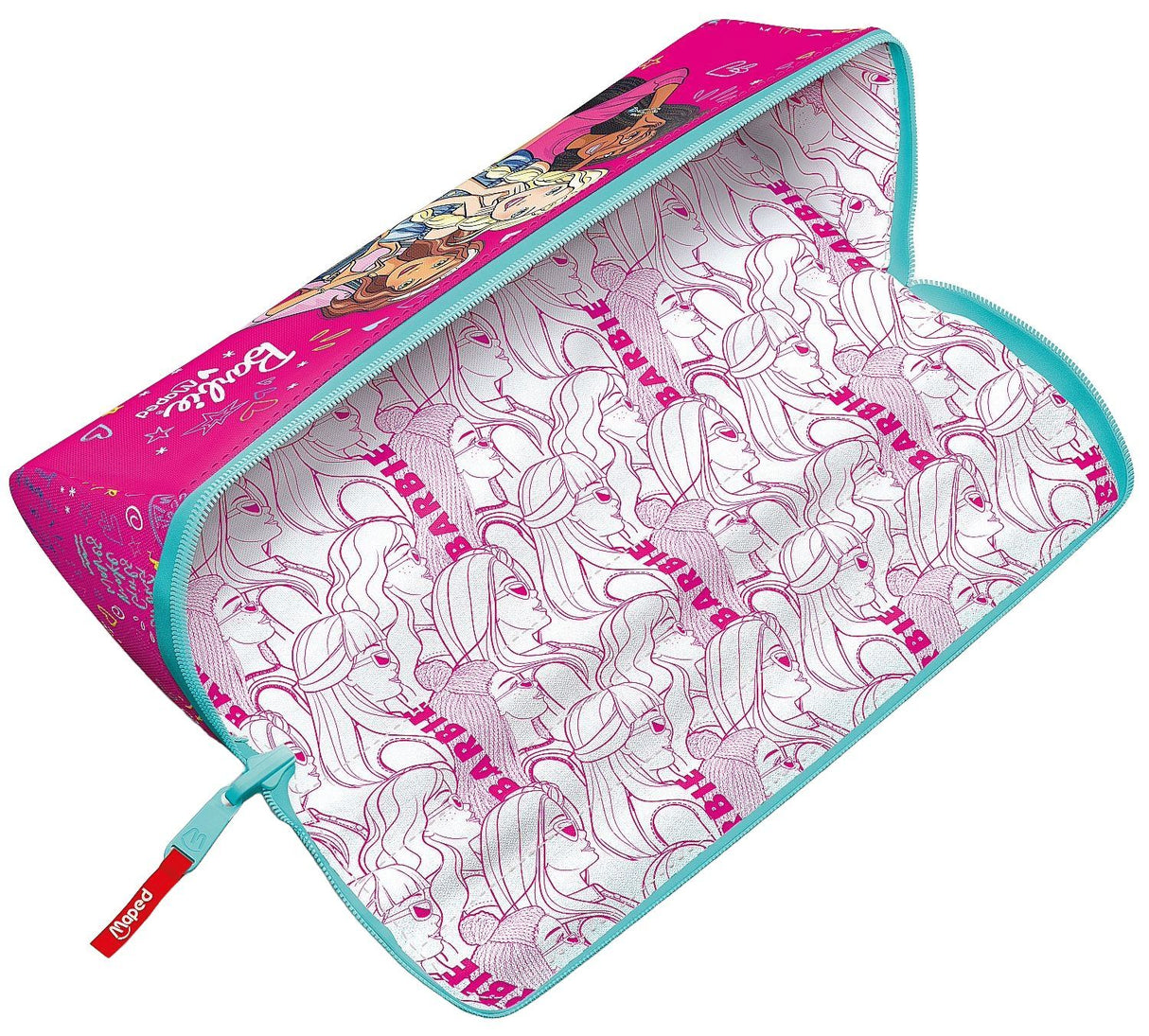 Несесер Maped Barbie двулицев - XXL, 1 цип