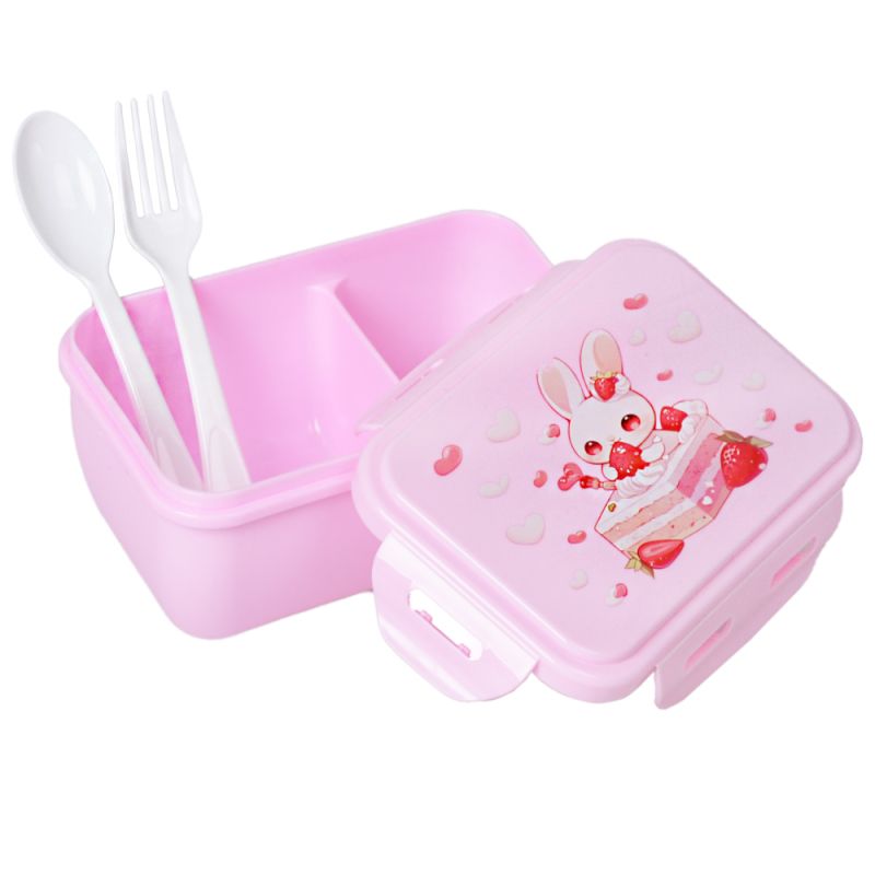 Кутия за храна 1050мл, розова