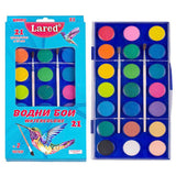Водни бои Ф28 Lared, 21 цвята