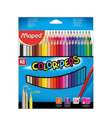Цветни моливи Мaped, 48 цвята