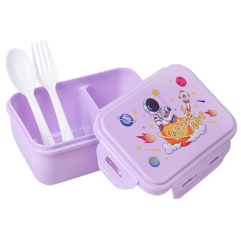 Кутия за храна 1050мл, лилава