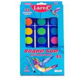 Водни бои Ф28 Lared, 21 цвята