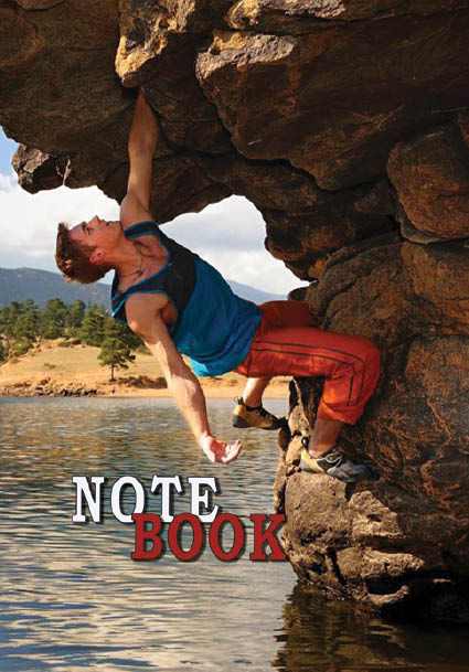 Тетрадка А5, 200 листа, спирала, твърда корица, широки редове, офсетова хартия