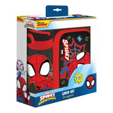 Комплект кутия за храна и бутилка за вода, Spidey