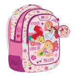 Раница с 3 ципа Friends Light Up My Life, 43x32x18