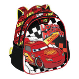 Раница детска с 2 ципа Lighting Mcqueen, 31x27x10