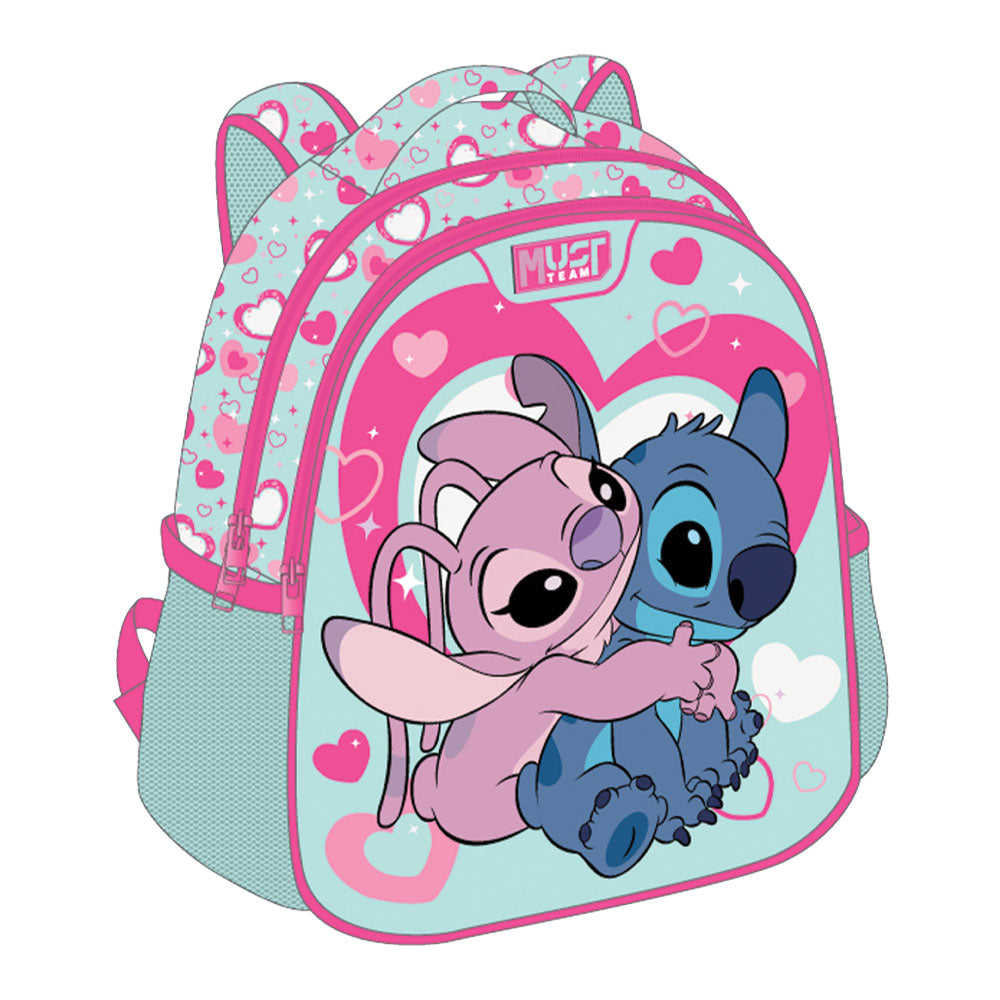 Раница детска с 2 ципа Stitch & Angle, 31x27x10