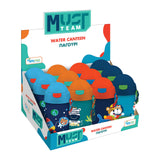 Бутилка за вода със сламка 500 мл, Boy, 9x19, асортимент