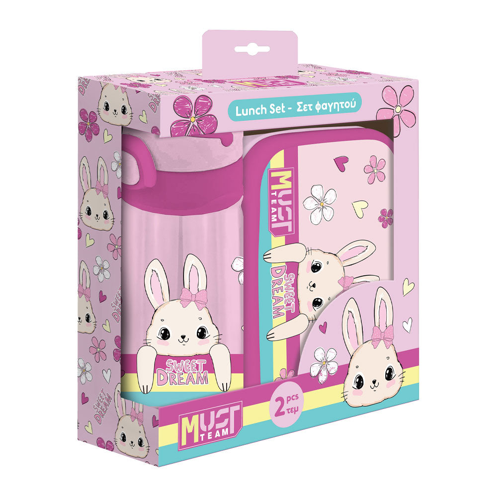 Комплект кутия за храна и бутилка за вода, Sweet Dreams