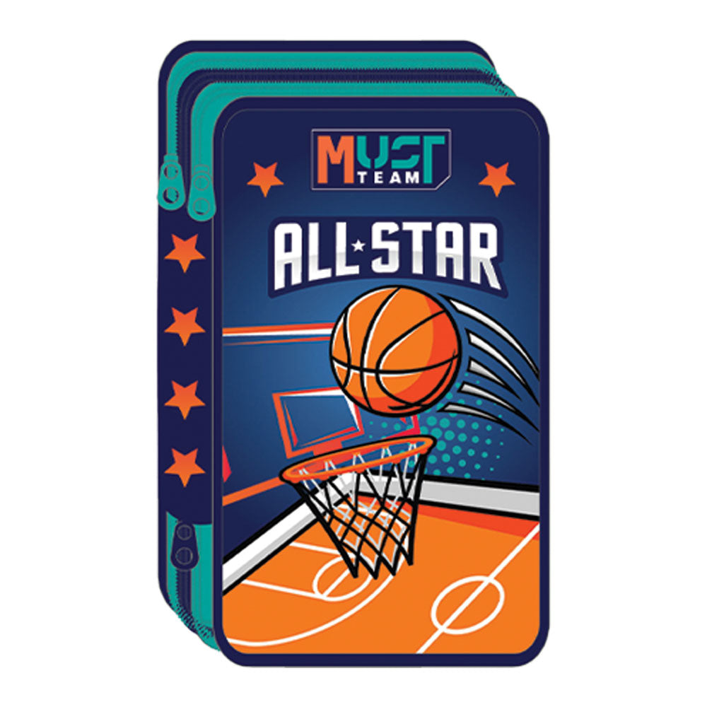 Несесер зареден троен Basketball 12х6х19.5