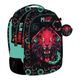 Раница с 3 ципа Lion Byte, 43x32x18