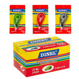 Коректор лента Dinel 5мм*6метра, асортимент