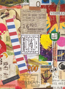 Тетрадка А4, 200 листа, широки редове, твърда корица, вестникарска хартия