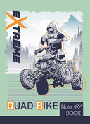 Тетрадка А4, 40 листа, карирани листове, офсетова хартия