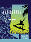 Тетрадка А4, 40 листа, широки редове, офсетова хартия