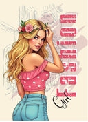 Тетрадка А4, 60 листа, карирани листове, офсетова хартия