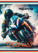 Тетрадка А4, 60 листа, широки редове,  офсетова хартия