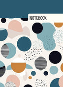 Тетрадка А4, 80 листа, широки редове, твърда корица, офсетова хартия