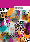 Тетрадка А4, 80 листа, широки редове, твърда корица, офсетова хартия