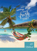 Тетрадка А4, 80 листа, карирани листове, офсетова хартия