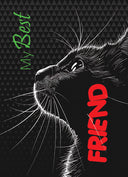 Тетрадка А4, 80 листа, широки редове, офсетова хартия